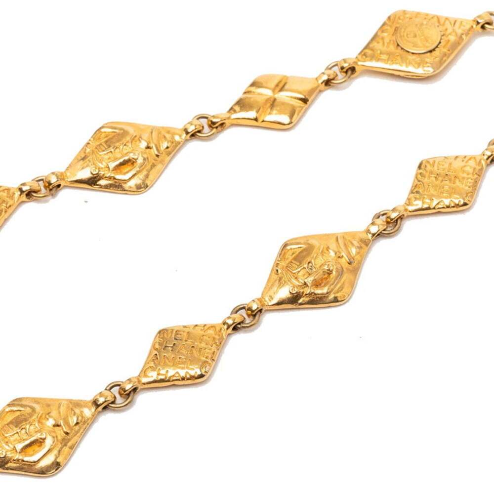 CHANEL Gold Diamond Necklace - Picture 3 of 6